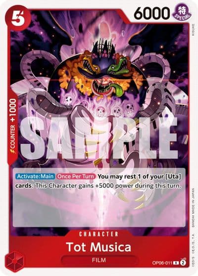 Tot Musica Wings of the Captain One Piece card