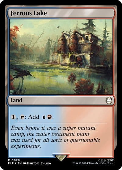 Ferrous Lake Surge Foil Universes Beyond: Fallout Magic card