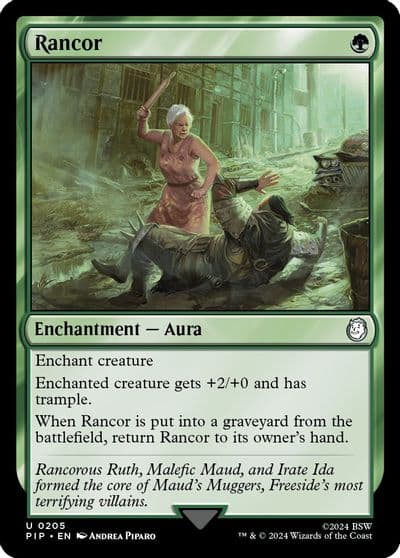 Rancor Universes Beyond: Fallout Magic card