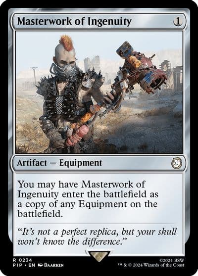 Masterwork of Ingenuity Universes Beyond: Fallout Magic card