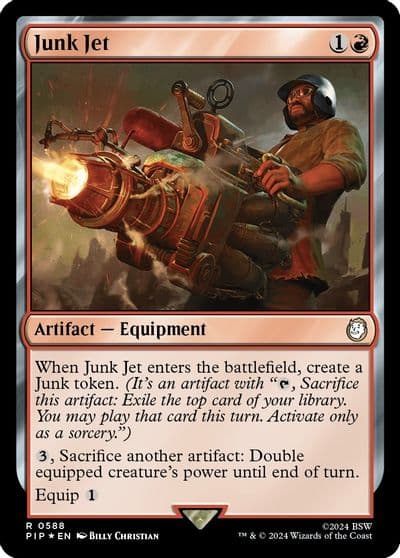 Junk Jet Surge Foil Universes Beyond: Fallout Magic card
