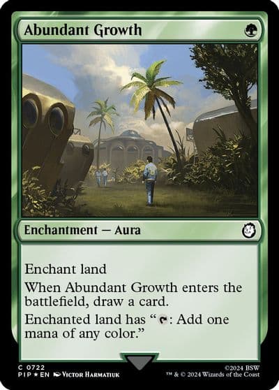 Abundant Growth Surge Foil Universes Beyond: Fallout Magic card