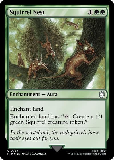 Squirrel Nest Surge Foil Universes Beyond: Fallout Magic card