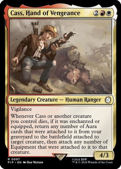 Cass Hand of Vengeance Universes Beyond: Fallout Magic card