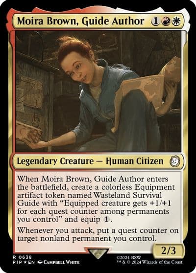 Moira Brown Guide Author Surge Foil Universes Beyond: Fallout Magic card
