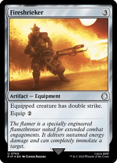 Fireshrieker Surge Foil Universes Beyond: Fallout Magic card
