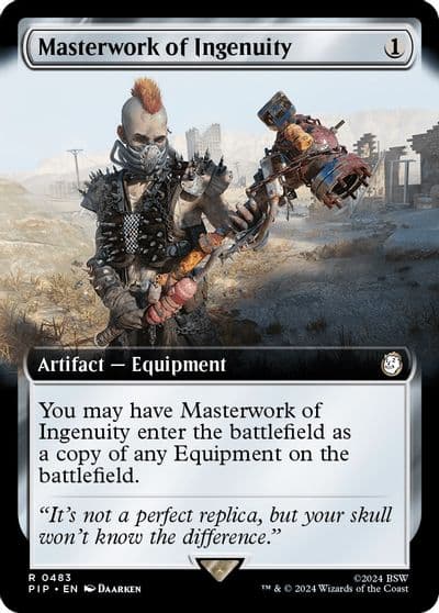 Masterwork of Ingenuity Extended Art Universes Beyond: Fallout Magic card