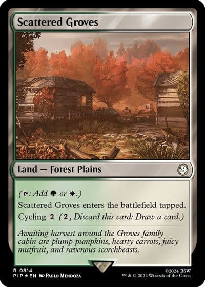 Scattered Groves Surge Foil Universes Beyond: Fallout Magic card
