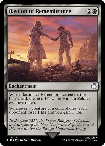 Bastion of Remembrance Surge Foil Universes Beyond: Fallout Magic card
