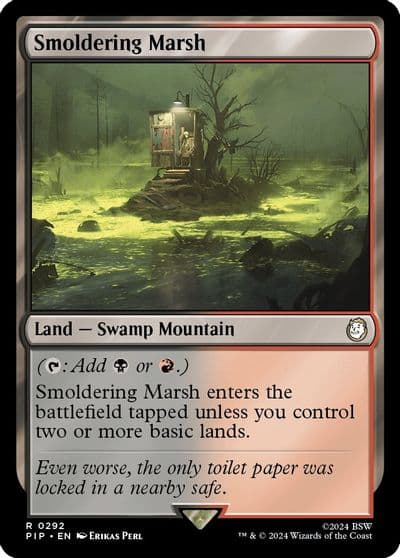 Smoldering Marsh Universes Beyond: Fallout Magic card