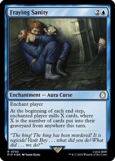 Fraying Sanity Surge Foil Universes Beyond: Fallout Magic card