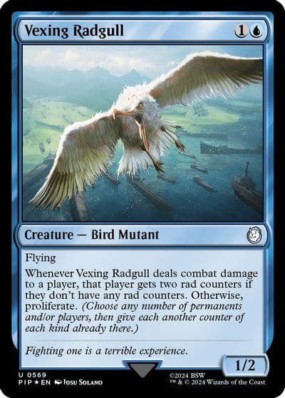 Vexing Radgull Surge Foil Universes Beyond: Fallout Magic card