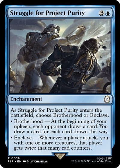 Struggle for Project Purity Universes Beyond: Fallout Magic card