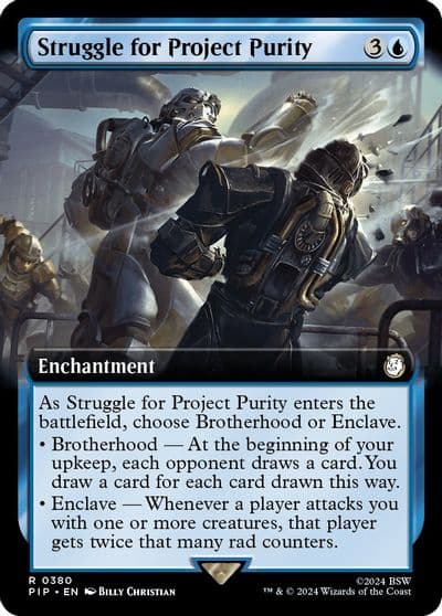 Struggle for Project Purity Extended Art Universes Beyond: Fallout Magic card