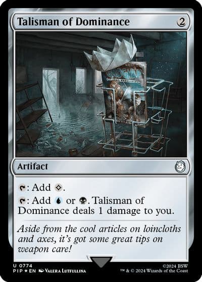 Talisman of Dominance Surge Foil Universes Beyond: Fallout Magic card