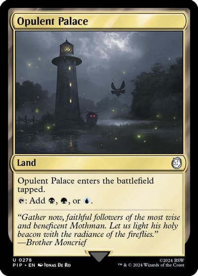Opulent Palace Universes Beyond: Fallout Magic card