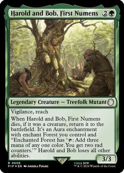 Harold and Bob First Numens Surge Foil Universes Beyond: Fallout Magic card