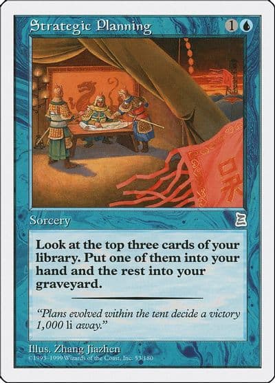 Strategic Planning Portal Three Kingdoms Magic card