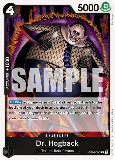 Dr Hogback Wings of the Captain One Piece card