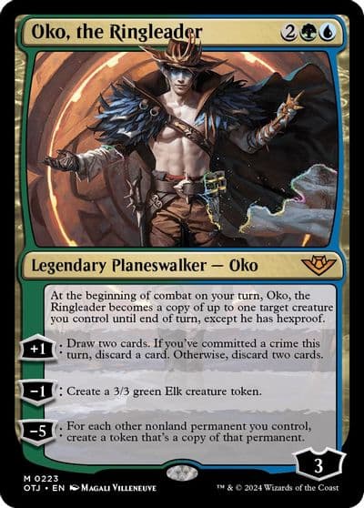 Oko the Ringleader Outlaws of Thunder Junction Magic card
