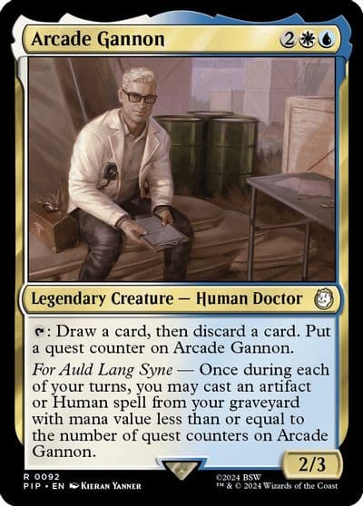 Arcade Gannon Universes Beyond: Fallout Magic card
