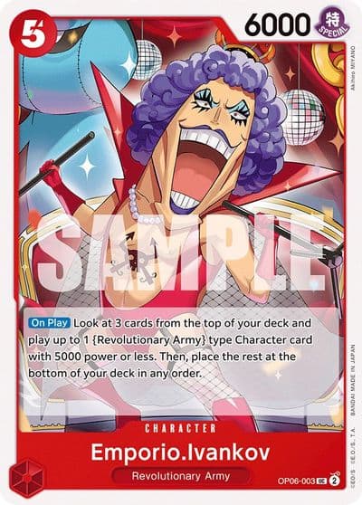 EmporioIvankov Wings of the Captain One Piece card