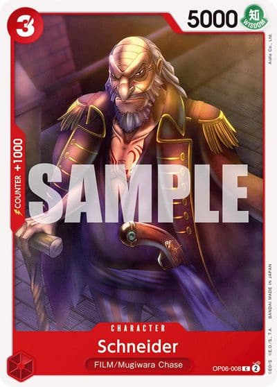 Schneider Wings of the Captain One Piece card