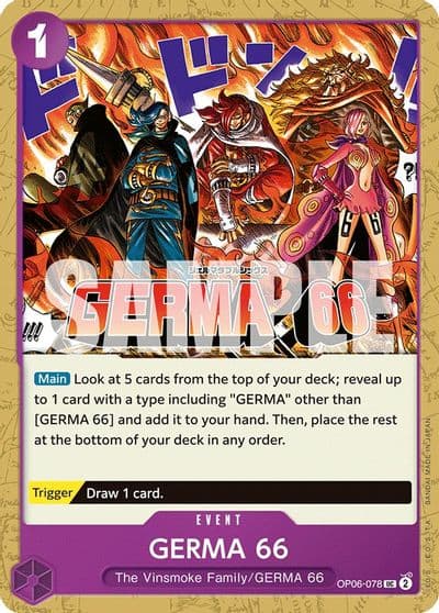 GERMA 66 Wings of the Captain One Piece card