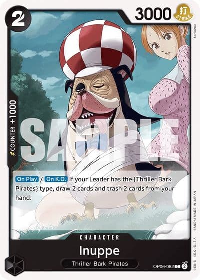 Inuppe Wings of the Captain One Piece card