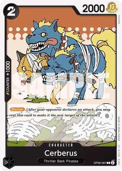 Cerberus Wings of the Captain One Piece card
