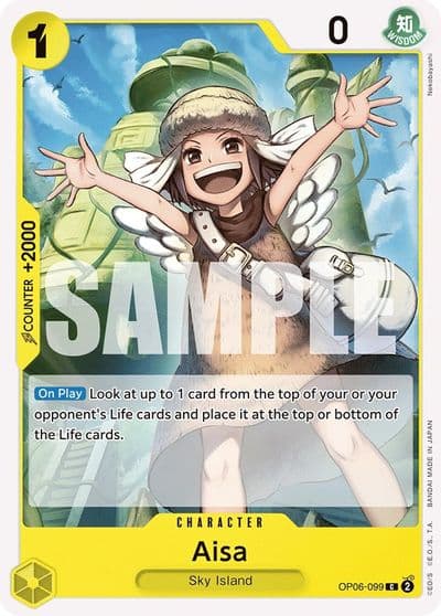 Aisa Wings of the Captain One Piece card