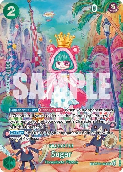 Sugar SP Wings of the Captain One Piece card