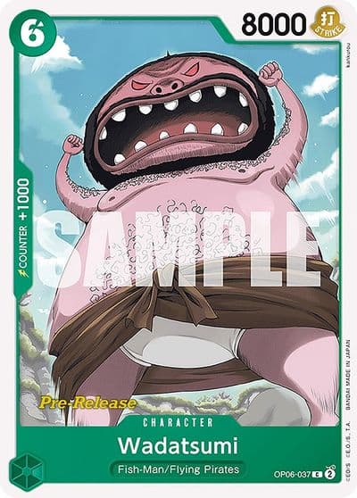 Wadatsumi Wings of the Captain Pre-Release Cards One Piece card