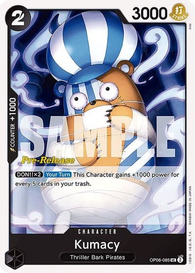 Kumacy Wings of the Captain Pre-Release Cards One Piece card