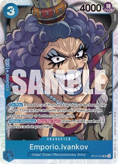 EmporioIvankov Starter Deck 12: Zoro and Sanji One Piece card