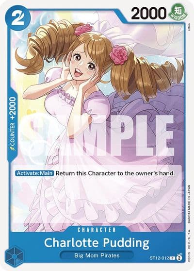 Charlotte Pudding Starter Deck 12: Zoro and Sanji One Piece card
