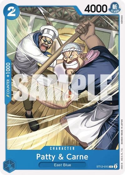 Patty and Carne Starter Deck 12: Zoro and Sanji One Piece card