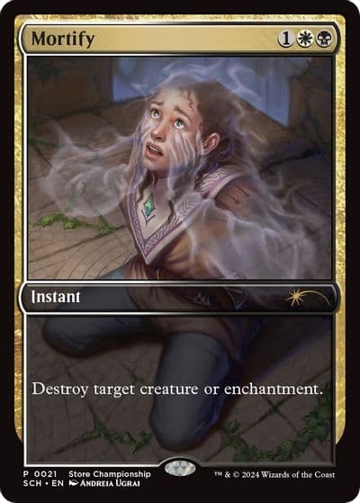 Mortify Game Day & Store Championship Promos Magic card