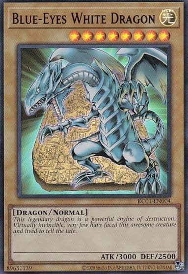 Blue Eyes White Dragon UR 25th Anniversary Ultimate Kaiba Set Yu-Gi-Oh! card