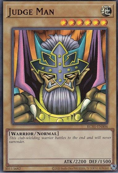 Judge Man 25th Anniversary Ultimate Kaiba Set Yu-Gi-Oh! card