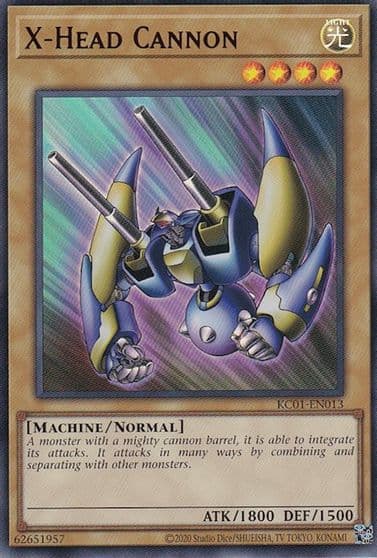 X Head Cannon Japanese Artwork 25th Anniversary Ultimate Kaiba Set Yu-Gi-Oh! card