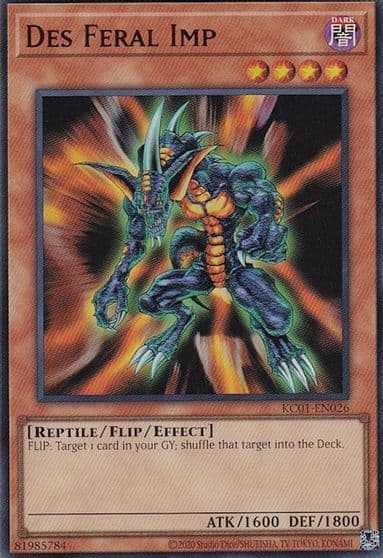 Des Feral Imp 25th Anniversary Ultimate Kaiba Set Yu-Gi-Oh! card