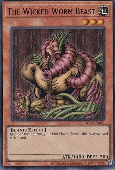 The Wicked Worm Beast 25th Anniversary Ultimate Kaiba Set Yu-Gi-Oh! card