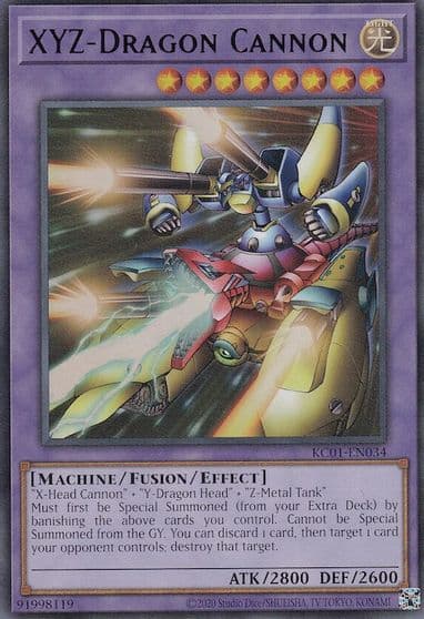 XYZ Dragon Cannon Japanese Artwork 25th Anniversary Ultimate Kaiba Set Yu-Gi-Oh! card