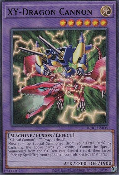 XY Dragon Cannon Japanese Artwork 25th Anniversary Ultimate Kaiba Set Yu-Gi-Oh! card