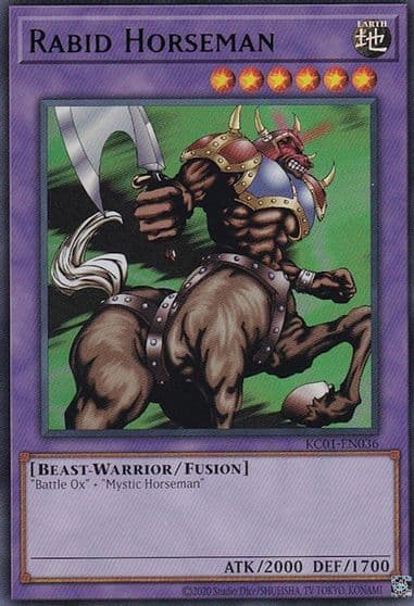 Rabid Horseman 25th Anniversary Ultimate Kaiba Set Yu-Gi-Oh! card