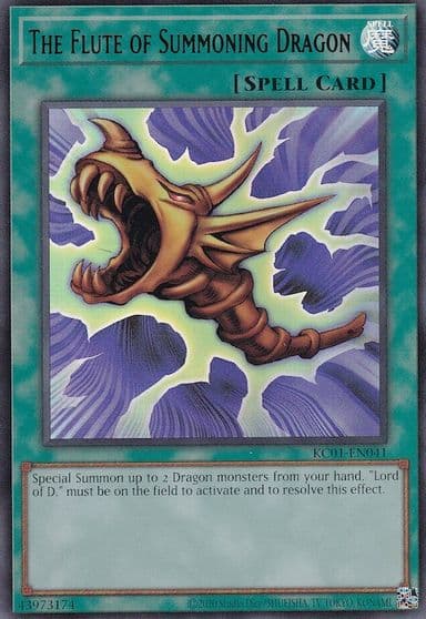 The Flute of Summoning Dragon 25th Anniversary Ultimate Kaiba Set Yu-Gi-Oh! card