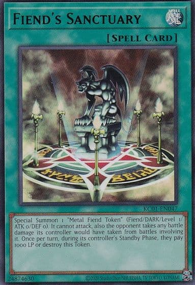 Fiends Sanctuary Japanese Artwork 25th Anniversary Ultimate Kaiba Set Yu-Gi-Oh! card