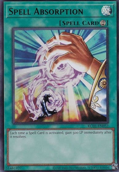 Spell Absorption 25th Anniversary Ultimate Kaiba Set Yu-Gi-Oh! card