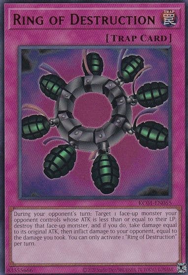 Ring of Destruction Japanese Artwork 25th Anniversary Ultimate Kaiba Set Yu-Gi-Oh! card